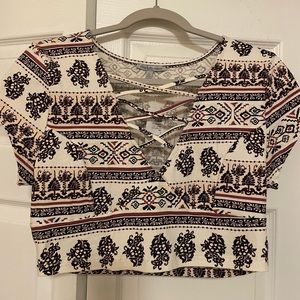 NWT Charlotte Russe Crop Top